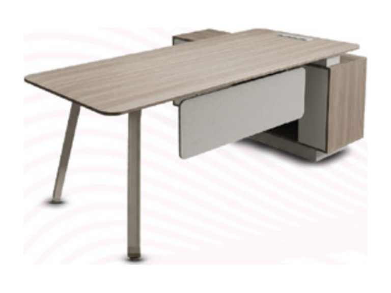 Executive Table BT010-20, meja direktur minimalis 2000 x 1400 x 750 mm