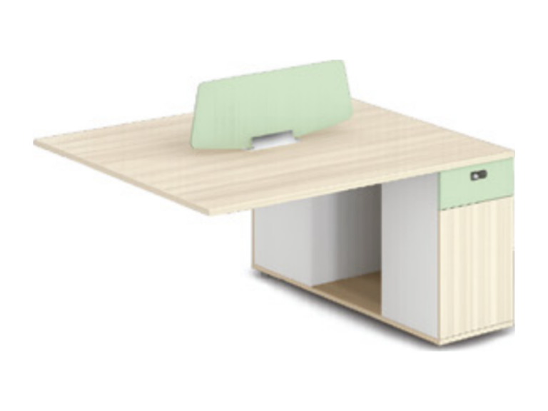 Workstation Table ZYZ001-Y, meja kerja sekat staff 1200 x 1200 x 750 mm